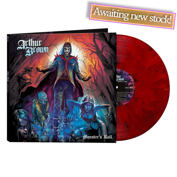 Arthur Brown - Monster's Ball Red Vinyl (Limited - PERSONALLY SIGNED) * Awaiting New Stock *!