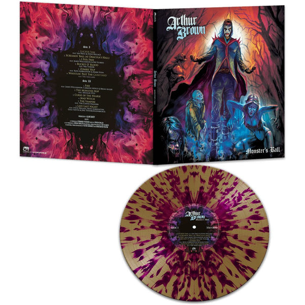 Arthur Brown - Monster's Ball Splatter Vinyl (Limited - PERSONALLY SIGNED) - *Awaiting New Stock*!!