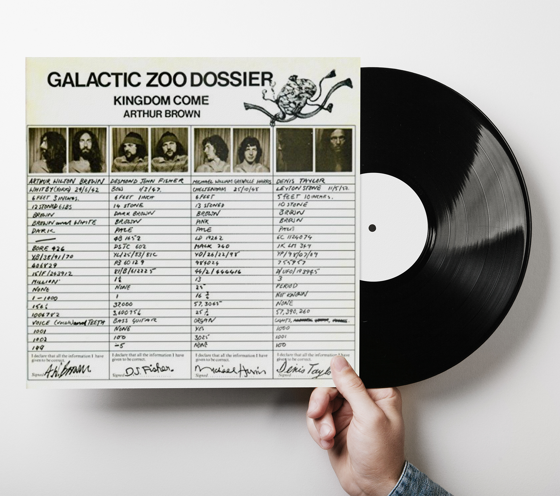 Kingdom Come Galactic Zoo Dossier - Personally Signed Limited Edition Vinyl  (BACK IN STOCK)